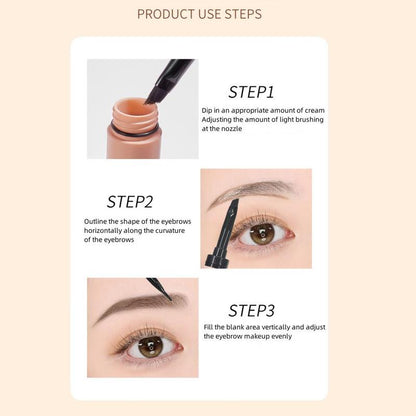 Eyebrow Pencil, 1 Count Waterproof Long Lasting Eyebrow Pen, Eyebrow Makeup Tool For Daily Use