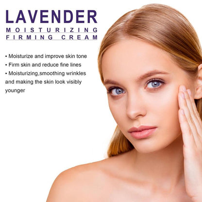 Lavender Facial Moisturizer, Moisturizing Face Cream, Hydrating Nourishing Skin Care Day Cream Night Cream, Face Lotion for Women and Men All Skin Types