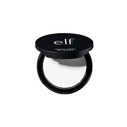 e.l.f. Perfect Finish HD Powder, Blurs Fine Lines & Imperfections, All Day Wear, Perfect for On The Go, 0.28 Oz Compact Makeup