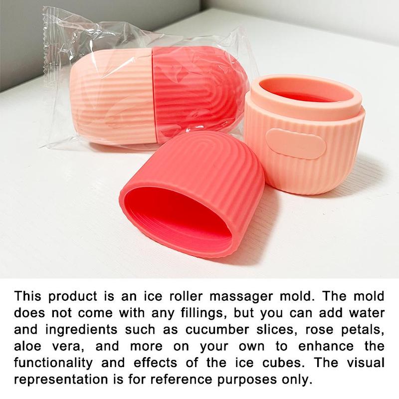 Lightweight Summer Ice Face Roller, Daily Multi-purpose Comfort Facial Ice Roller, Face Massager Gua Sha Mold, Ice Compress Ice Tool for Face Eyes, Cruel Summer, Ice Roller For Face