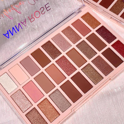 27 Color Eyeshadow Palette, Matte Shimmer And Glitter Eye Shadow Makeup Palette, Colorful Eye Makeup Products For All Styles And Occasions