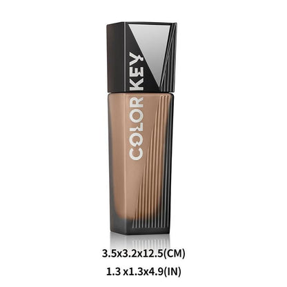 COLORKEY Matte Flawless Liquid Foundation (1 Piece), Hydrating Liquid Foundation, Long-lasting Liquid Foundation, Perfect For Both Makeup Beginners & Experts