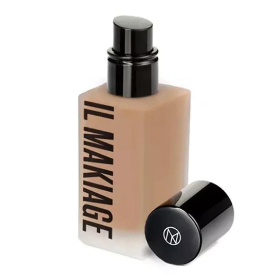 WOKE UP LIKE THIS FLAWLESS BASE FOUNDATION BY IL MAKIAGE - 30 ML (120) Concealer Lightweight Makeup Matte Coverage Cosmetic