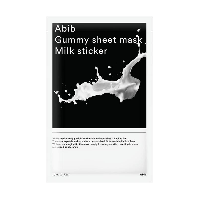 Abib Gummy Sheet Mask Milk Sticker 10 Sheets