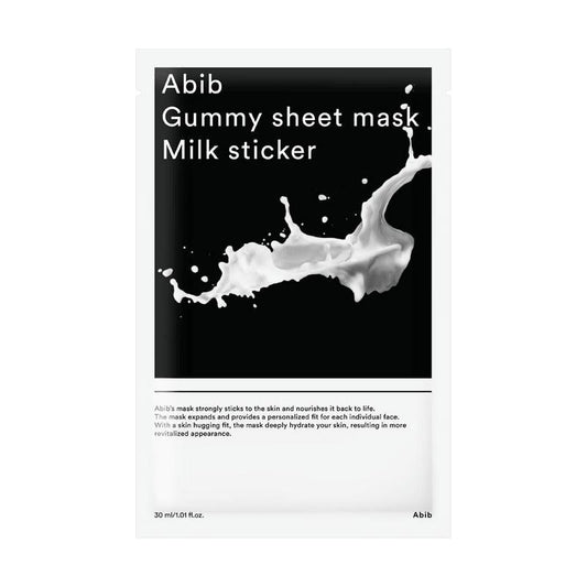 Abib Gummy Sheet Mask Milk Sticker 10 Sheets