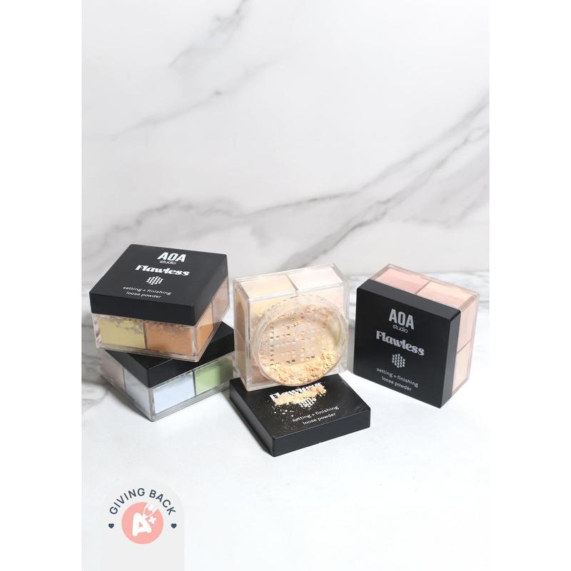 AOA Flawless Setting + Finishing Powder Makeup Oil Oil Control Cosmetic Setting Powder