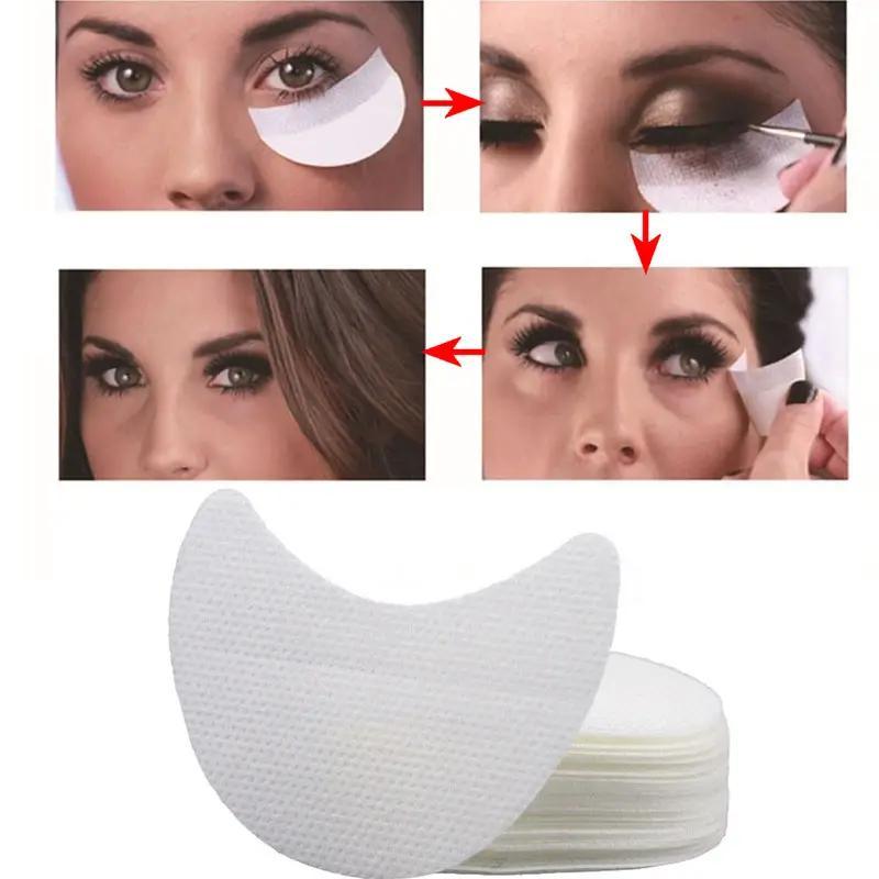 Disposable Eyeliner Shield, 50pcs/set Disposable Eye Shadow Shields, Eye Makeup Shield Pads, Eye Makeup Protector Patch, Eye Makeup Tools Accessories for Women and Girls