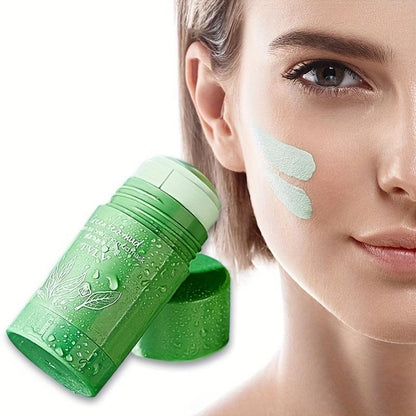 Green Tea Extract Mask Stick, 1 Count Deep Cleansing Mud Mask, Blackhead Remover Mask For Face