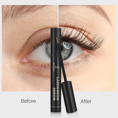 2BMAGIC Eyelash Growth Serum,Lengthening & Fuller Looking Voluminous Eyelashes, Eyelash Caring Tool,Thicker Eyelashes & Eyebrow