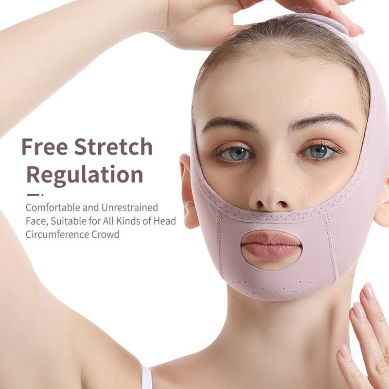 Face slimming with V face mask to prevent sagging and shape Graphene Face Slimming Bandage V-Line Face Shaper Facial Chin Cheek Lifting Belt Anti Wrinkle Face Lift Up Strap Skin Care Tools