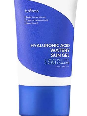 ISNTREE Hyaluronic Acid Watery Sun Gel 50ml 1.69fl.oz, Korean Skin Care, K-beauty, Korean Sunscreen