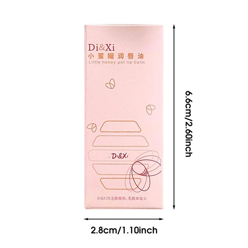 Moisturizing Comfort Lipcare Oil, Portable Compact Size Long Lasting Comfort Lip Gloss, Hydrating Lip Care Gel, Juicy Glossy Lip Glaze Stick