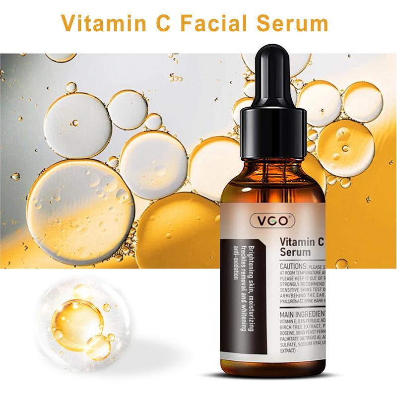 VGO Vitamin C Vitamin E Facial Serum, Suitablefor all skin types,30ml