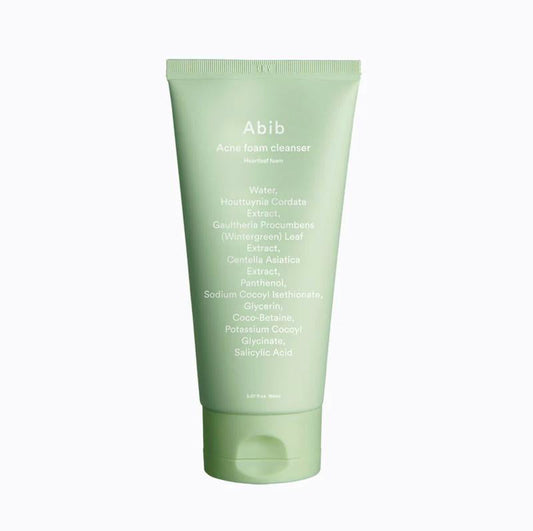 Abib - Acne Foam Cleanser Heartleaf Foam