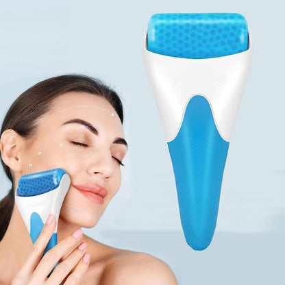 Comfort Ice Face Roller, Face Lift & Firm Roller Stick, Ice Mold Ice Roller, Handheld Face Massage Roller, Professional Summer Skincare Tools for Home & Travel