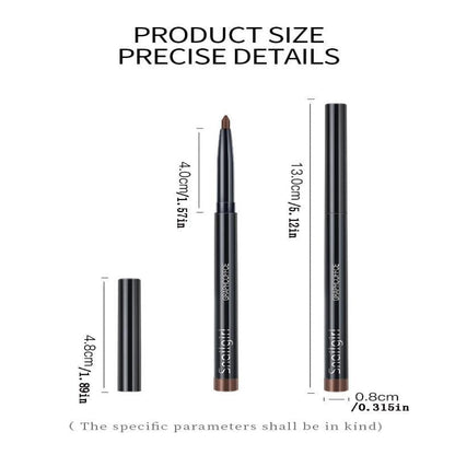 Eyebrow Pencil, 1 Count Waterproof Long Lasting Eyebrow Pencil, Eyebrow Makeup Tool For Beginners, Eyebrow Cosmetic