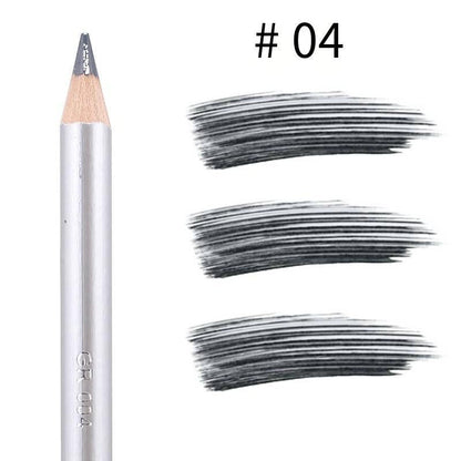 Leopard Eyebrow Pencil With Eyebrow Brush, 1 Count Brow Shading & Filling Pencil, Brow Makeup Tool