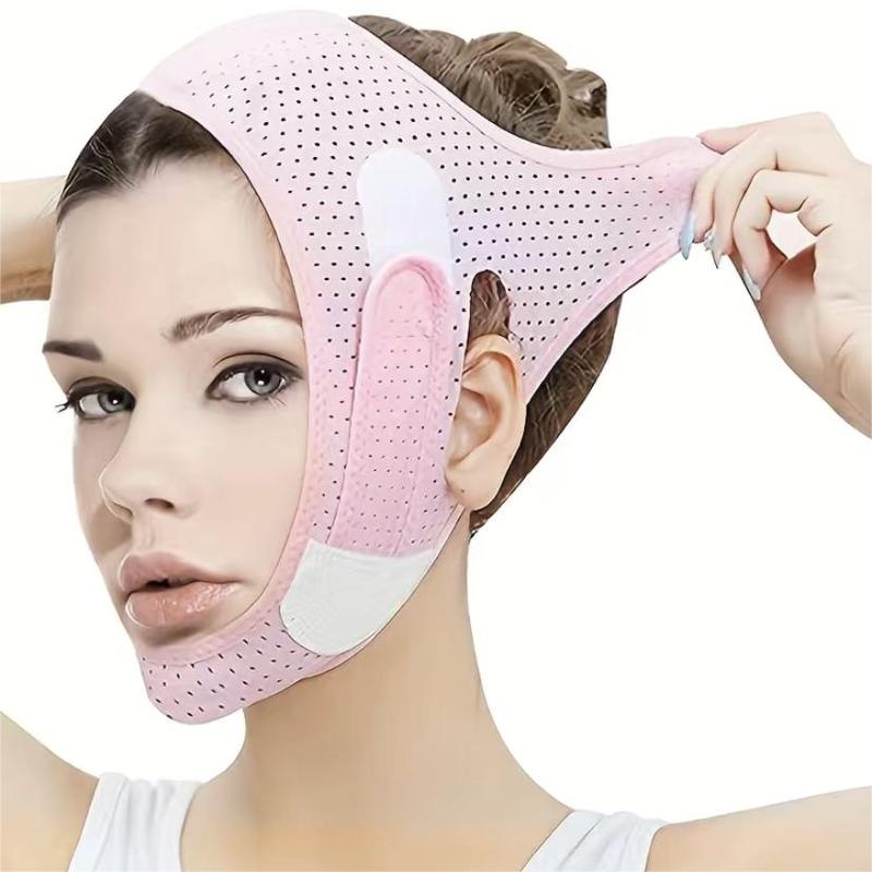 Face Lifting Bandage, Chin Slimming Belt, V Line Face Slimming Facial Skin Lifting & Firming, Chin Strap for Double Chin for Women, Face Lift Tape, Skincare Tools for Summer Gift, Face Trainer for Women