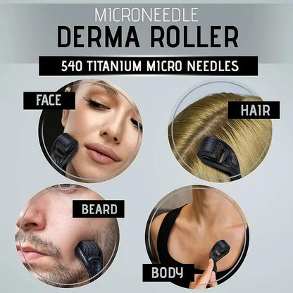 0.5mm Micro Needle Skincare Roller, Manual Comfort Facial Skin Massage Tool, Professional Skin Care Tools for Women & Men, Daily Skincare Products, Trending Product