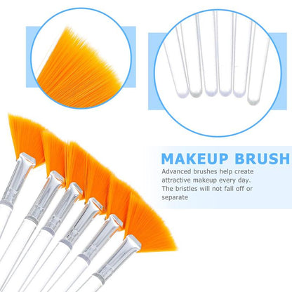 Acne Scrubber Brush, 6pcs/set Face Mask Brush, Face Scrubber Brushes, Facial Pore Cleaning Brush, Professional Skincare Tools for Women