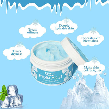 Hydrating Sleeping Mask, Deep Cleansing Pore Mask, Facial Skincare Treatment For Women