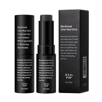 Skincare Blackhead Clear Mud Stick, 1 Count?Comfort Deep Cleansing Nose Pores Cleaning Stick, Daily Skincare Product