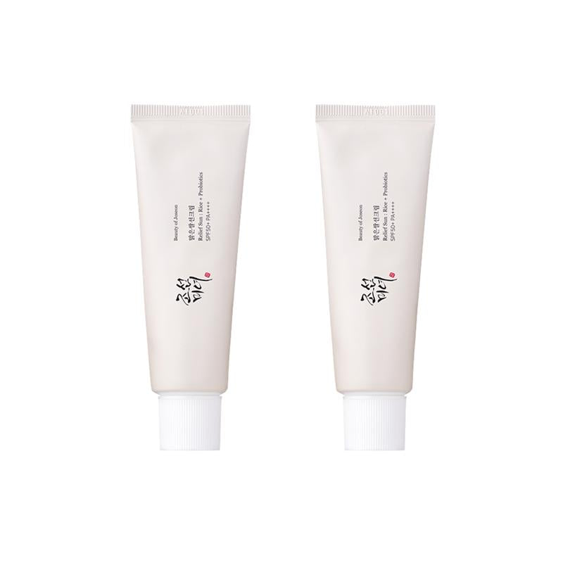 [Beauty of Joseon] Relief Sun : Rice + Probiotics Duo SPF50+PA++++ 50ml, Moist Cream Formula that gives Fresh Absorbtion without White Cast