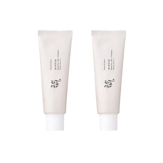 [Beauty of Joseon] Relief Sun : Rice + Probiotics Duo SPF50+PA++++ 50ml, Moist Cream Formula that gives Fresh Absorbtion without White Cast