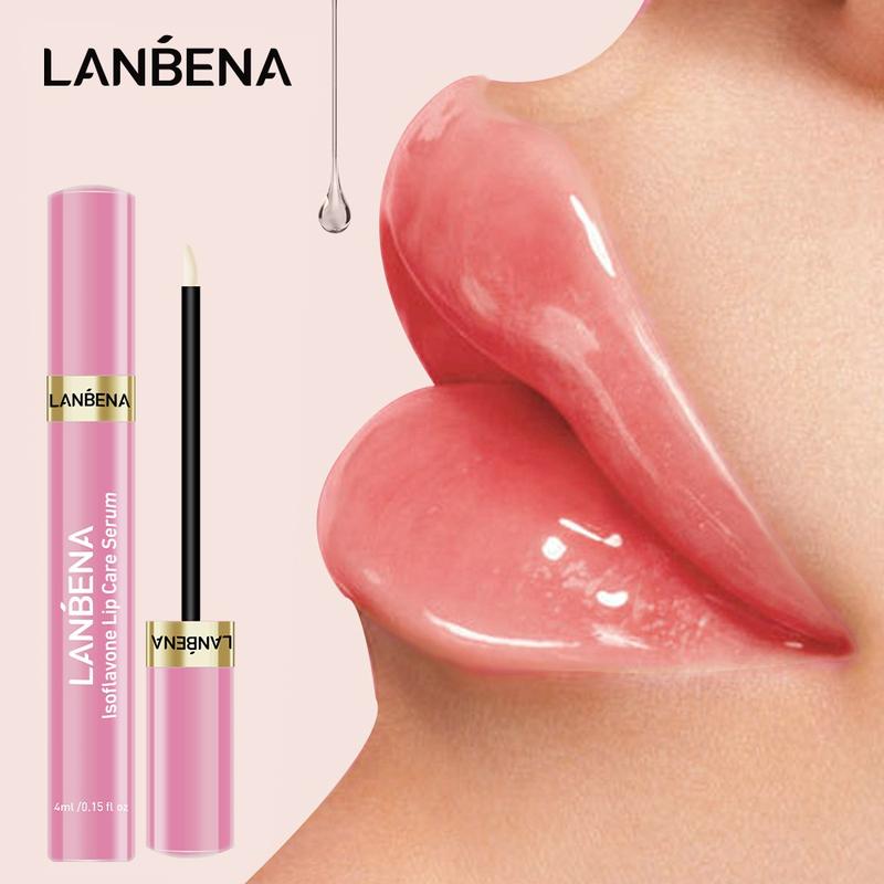 LANBENA Lip Treatments Plumper Serum - Hydrating Care to Smooth Fine Lines and Boost Elasticity for Youthful Lips Skincare Gloss Lipgloss Lip Plumper Lipstick Repair Comfort