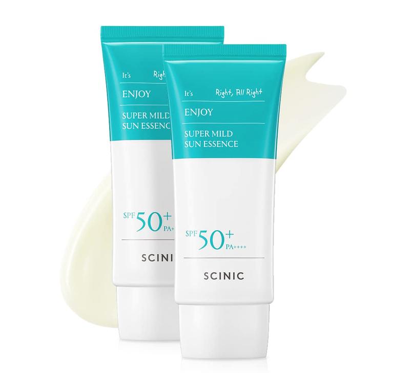 SCINIC Enjoy Super Mild Sun Essence 2 Set SPF50+ PA++++ 1.69 fl oz(50ml)