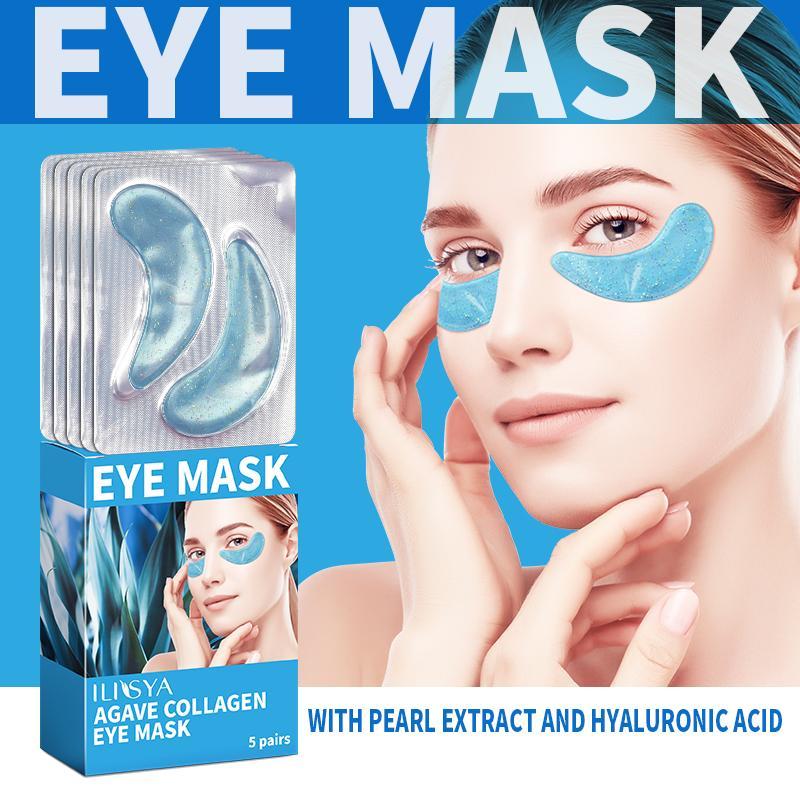 Moisturizing Eye Mask, 5 Pairs/box Hydrating Eye Care Mask, Deep Cleansing & Exfoliating Eye Mask, Eye Care Product for Women & Men