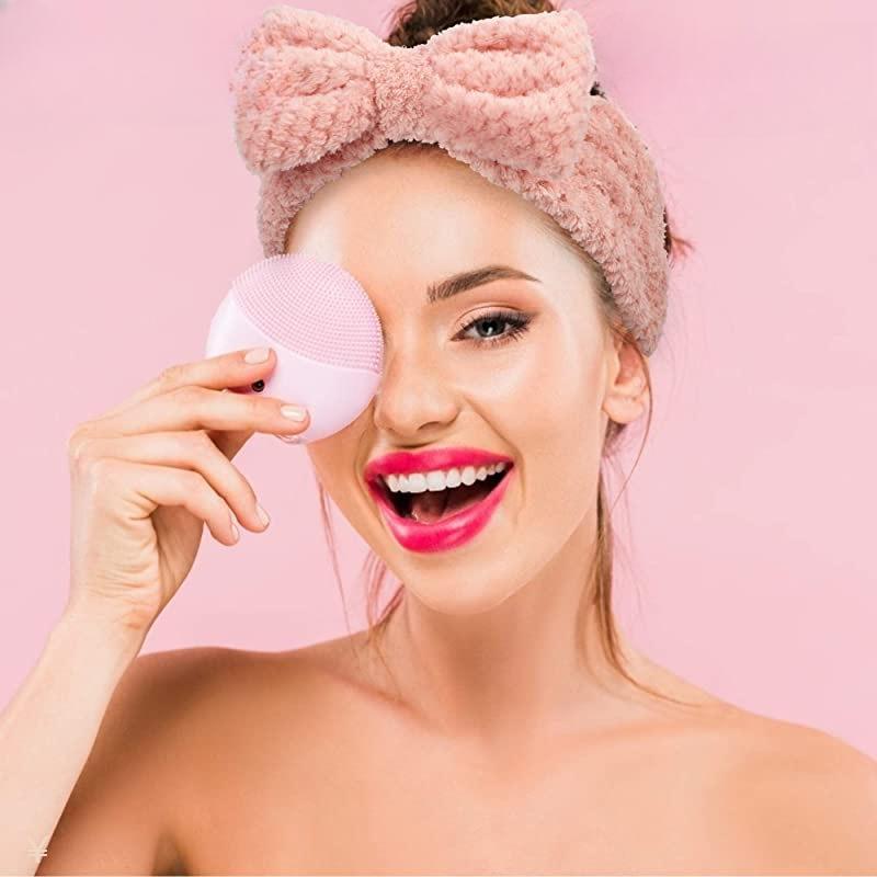 Cute Bow Decor Face Washing Headband, 1 Count?Facial Cleansing Tool, Skincare Tool for Women