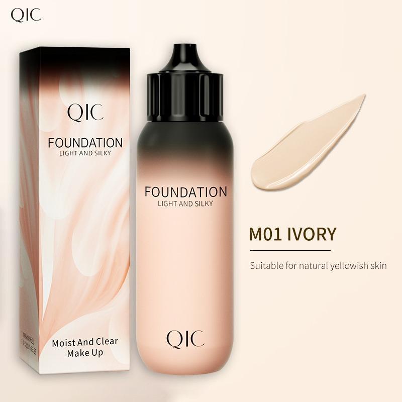 30ml Long-lasting Liquid Foundation, 1 Count Oil Control Concealer, Full Coverage Flawless Makeup Cream, Lightweight Concealer Foundation, Moisturizing Foundation