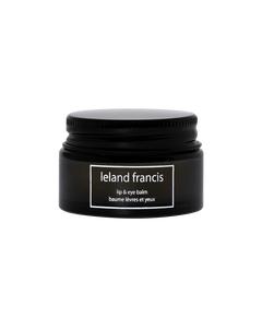 Leland Francis Lip & Eye Balm - Multi-Functional Vegan Skincare Moisturizer with Flower Waxes, Shea Butter, Avocado Butter, Coconut Butter, Tamanu Oil, and Evening Primrose Oil for Delicate Skin Comfort Hydrate Moisturizing Nourishing Soothing