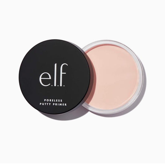 e.l.f. Poreless Putty Primer, Silky, Skin-Perfecting, Lightweight, Long Lasting, Smooths, Hydrates, Minimizes Pores, Flawless Base & Finish, All-Day Wear, Ideal for All Skin Types, 0.74 Fl Oz Makeup Cosmetic Foundation