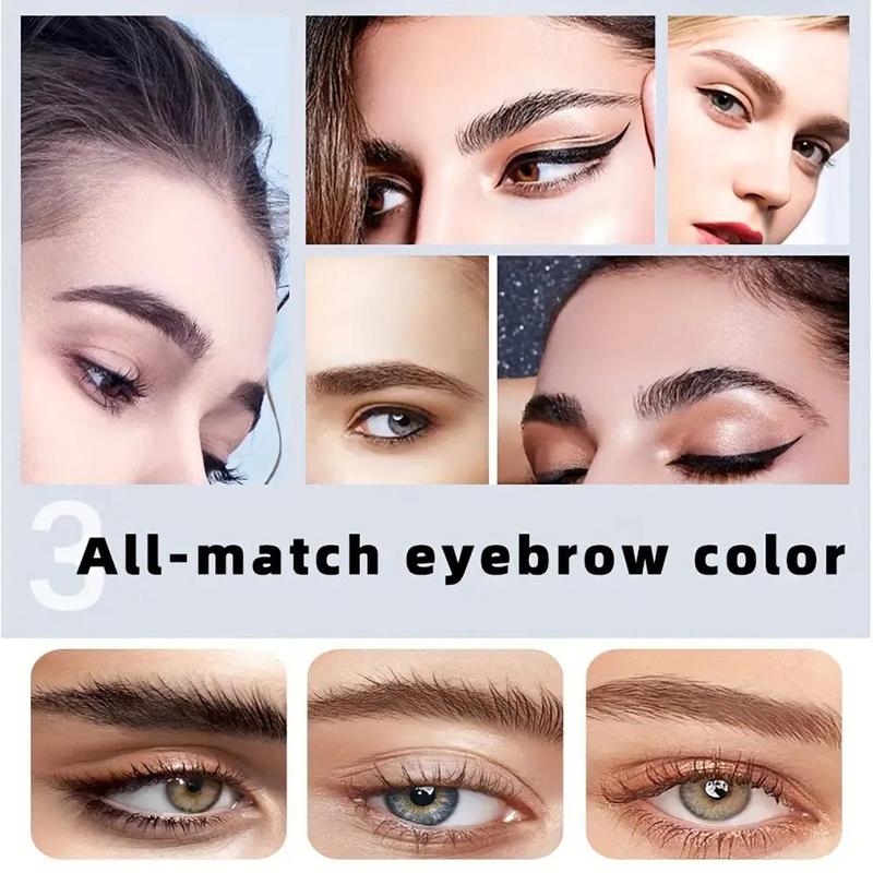 Eyelash & Eyebrow Tinting Color Kit, 1 Set Long-lasting & Waterproof Natural Eyelashes & Eyebrow Tint, Eye Makeup Tool for Women & Girls