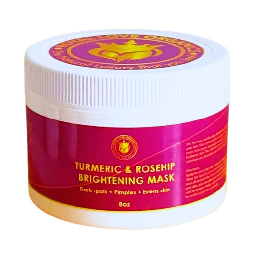 Turmeric Brightening Mask, Fades dark spots, acne scars, brightens and Evens out your Skin Skincare Brightening