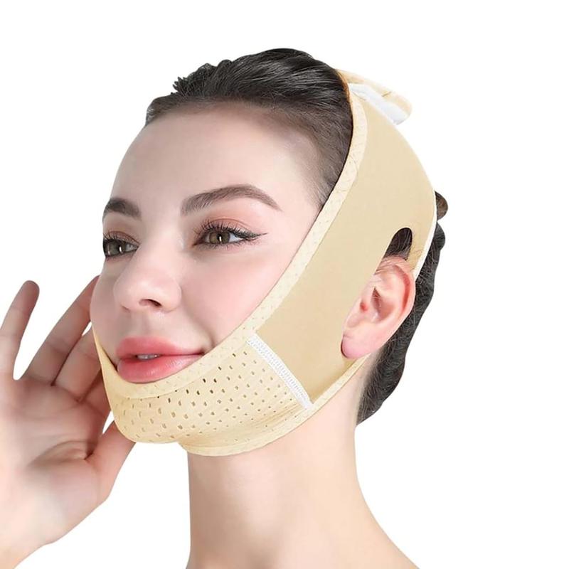 Double Chin Shaper, V Line Face Lifting Mask, Face Slimming Strap, Chin Band, Trending Products, Summer Gift, Mouth Breather Jaw, Summer Skincare Tool