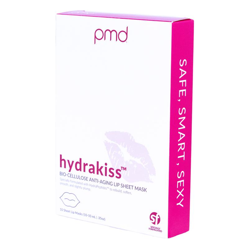 Hydrakiss Bio-Cellulose Anti-Aging Lip Sheet Mask - PMD Beauty Lip Mask Skincare Daily Green Tea Comfort