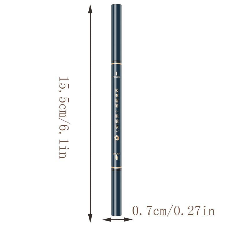 Double-ended Eyebrow Pencil, Waterproof Long Lasting Eyebrow Pencil, Brow Shading & Filling Pencil For Travel, Outing, Daily Use