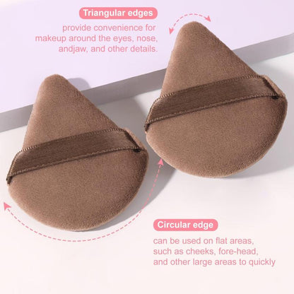 Makeup Sponge & Powder Puff Set, 12pcs?Versatile?Makeup Sponges for Liquid Foundation, Loose Powder, Concealer, Cream, Soft Beauty Sponges Set