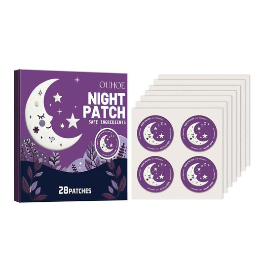 Natural Sleep Aid Night Patch for Improving Sleep Quality, 28pcs/set Body and Mind Relaxing Sticker, Beauty & Personal Care Product