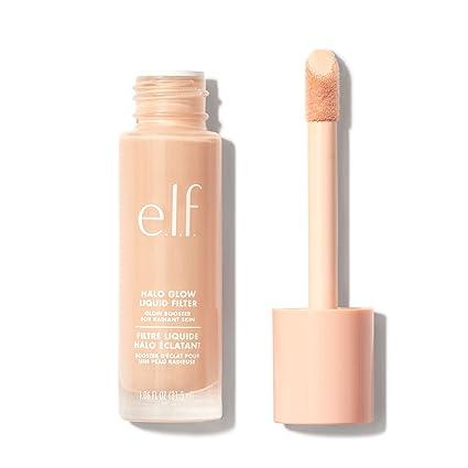 e.l.f. Halo Glow Liquid Filter, Complexion Booster For A Glowing, Soft-Focus Look, Infused With Hyaluronic Acid, Vegan & Cruelty-Free, 0 Fair Concealer Foundation