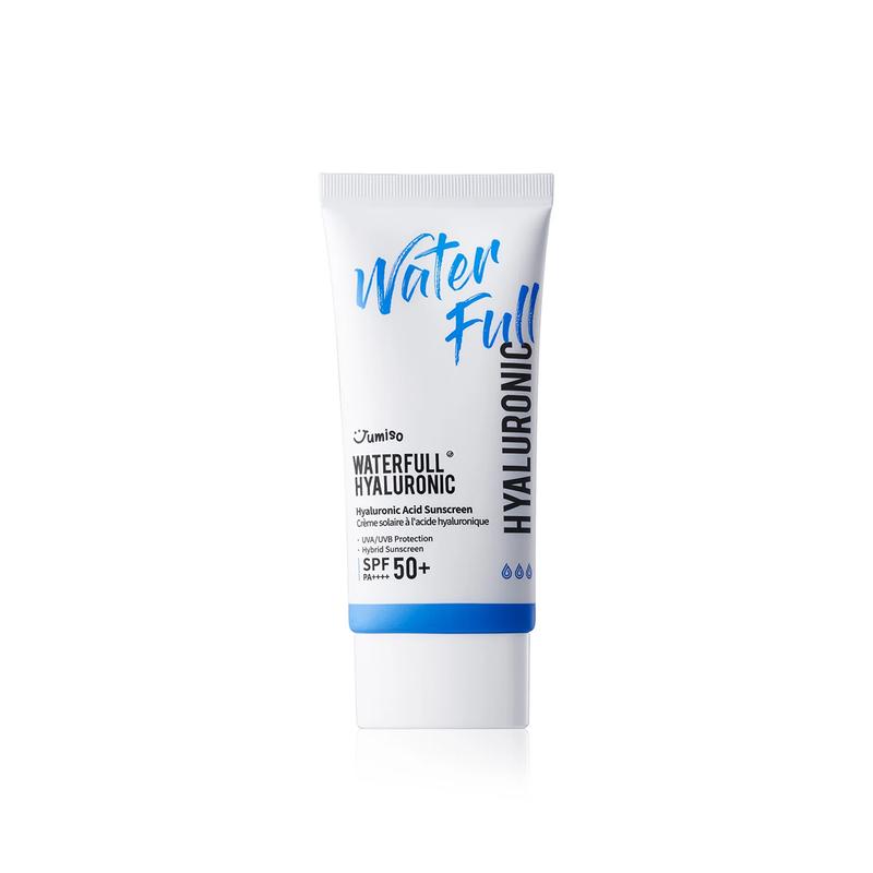 [Jumiso] Waterfull Hyaluronic Sunscreen 50ml, Hyaluronic Acid, Hydrating Formula, Moisturizing Sunscreen, UV Protection, Lightweight Texture, Non-Greasy Formula