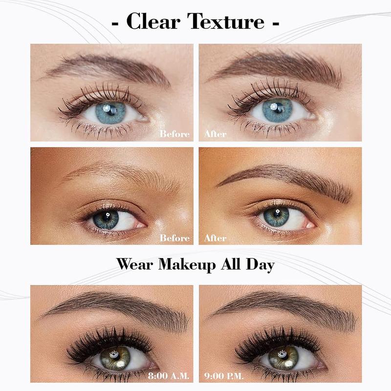 5- Color 4 Split Eyebrow Pen,Waterproof Eyebrow  Tint Stick,Long Lating Eyebrow Tattoos Natural Eyebrow Shping Pen Makeup Flawless Cosmetic