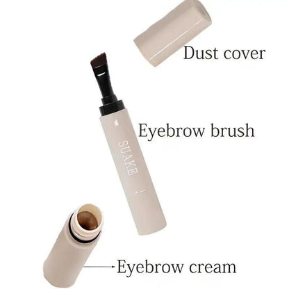 Eyebrow Dye Kit, 1 Count Professional Eyebrow Tinted Cream, Eyebrow Makeup Products for Women