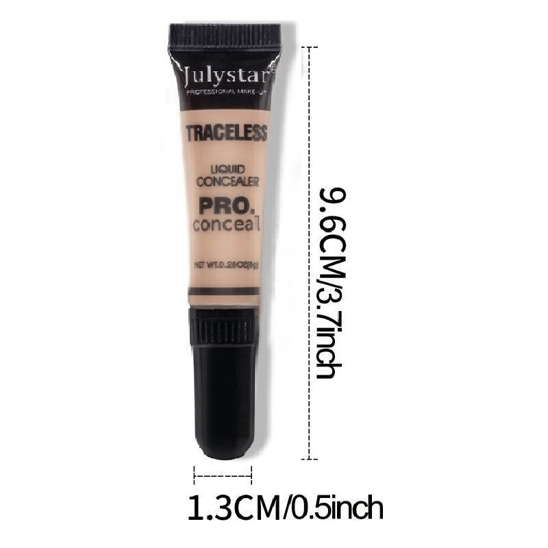 Waterproof Liquid Concealer, 1 Count High Coverage Long-lasting Makeup Product for Women & Girls