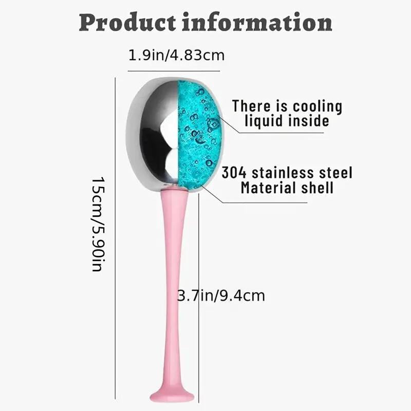 Facial Ice Ball & Massage Care Roller Ball, 2pcs/set Face Skin Care Beauty Instrument, Roller Balls Tools, Skincare Tools for Women