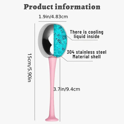 Facial Ice Ball & Massage Care Roller Ball, 2pcs/set Face Skin Care Beauty Instrument, Roller Balls Tools, Skincare Tools for Women