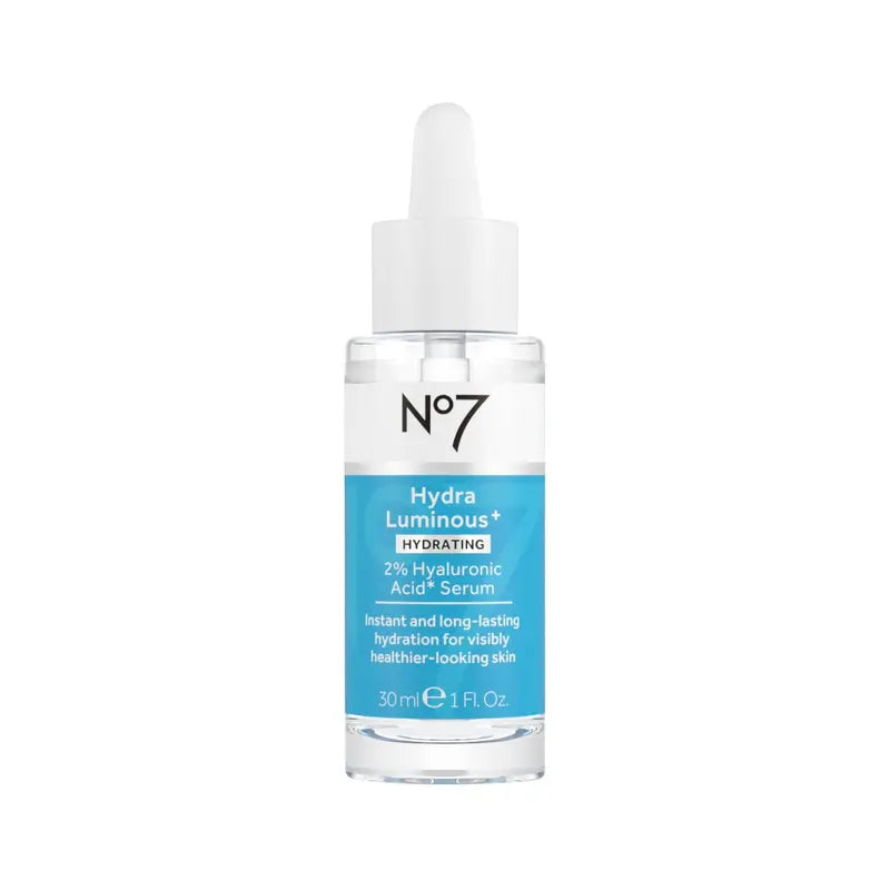 No7 HydraLuminous+ 2% Hyaluronic Acid Serum (30ml)